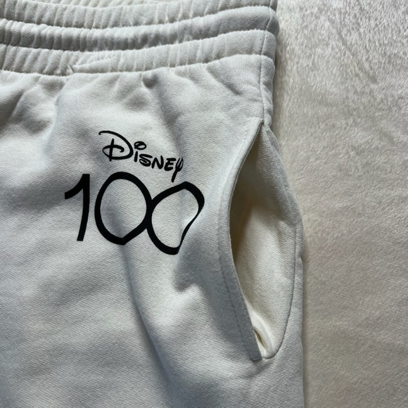 Disney 100 Yr XXL White Track Jogger Pants NWOT - Picture 10 of 12